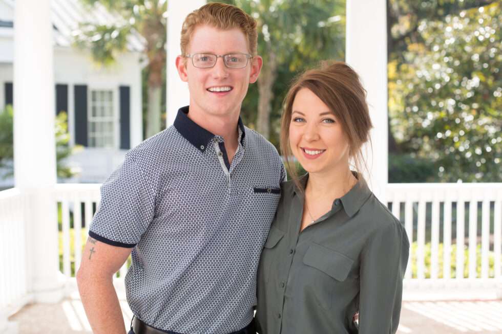 Dr. Leo Ruettiger and Dr. Kasandra Ruettiger, husband-and-wife chiropractors at Charleston Chiropractic Studio in Charleston, SC