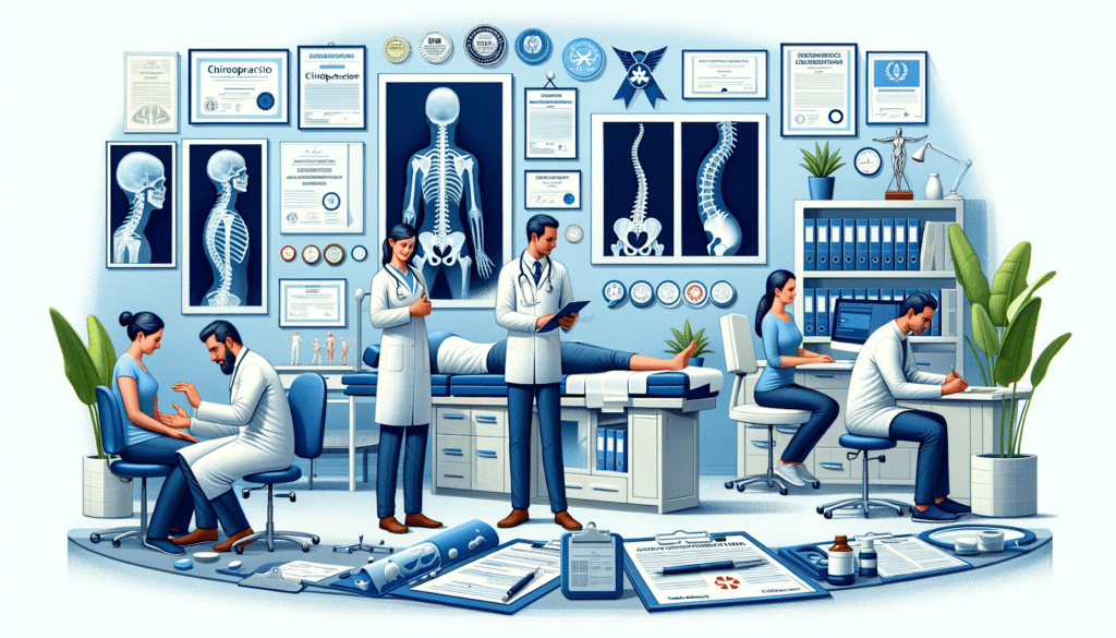 A person reviewing a list of qualified chiropractors, emphasizing the process of selecting the right one for back pain